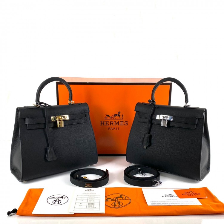 HERMES KELLY 28 CM SİYAH 